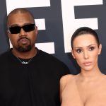 Kanye West and Bianca Censori pose