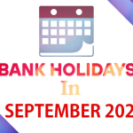 Bank Holidays In September 2025